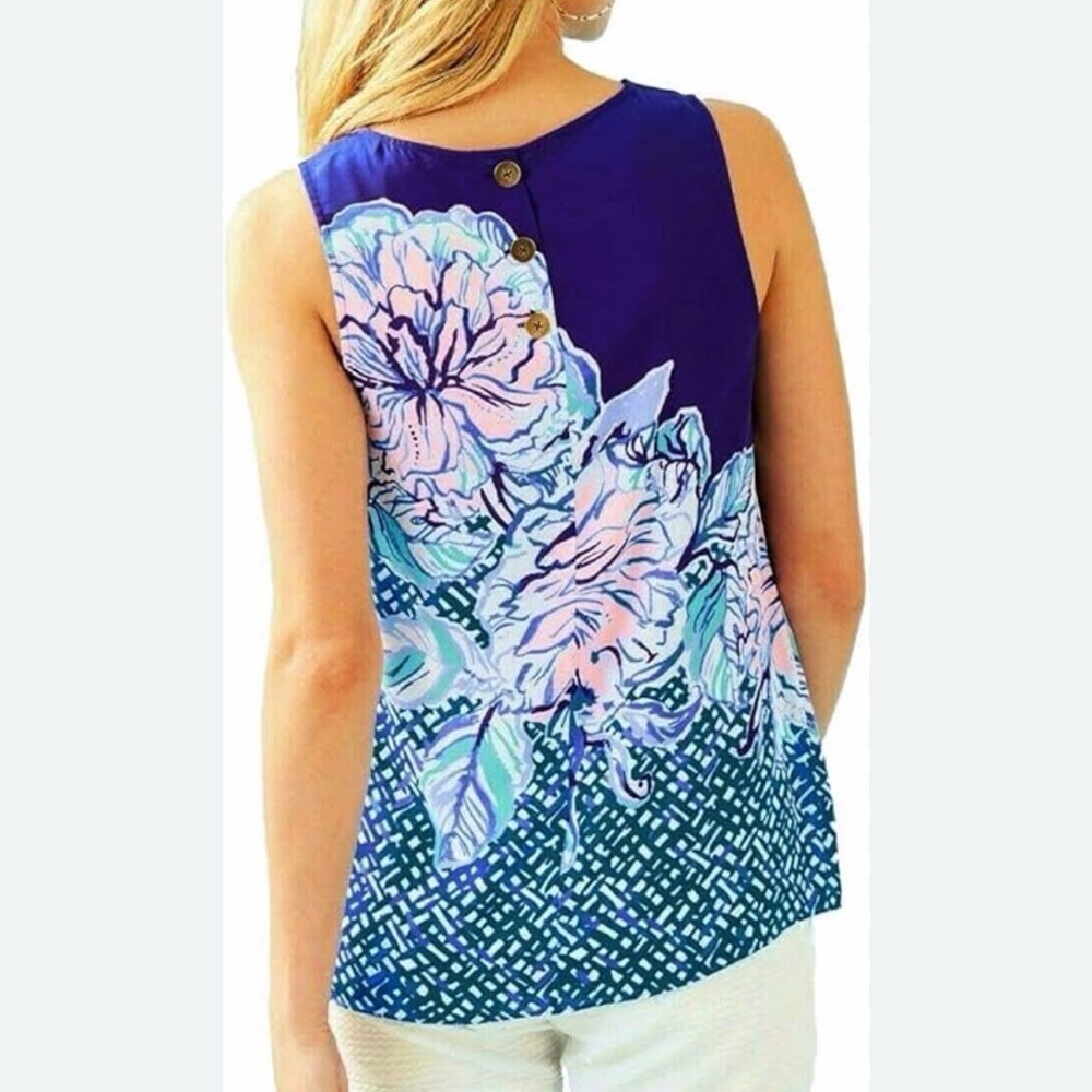 Lilly Pulitzer Iona Size Small Mr Peacock